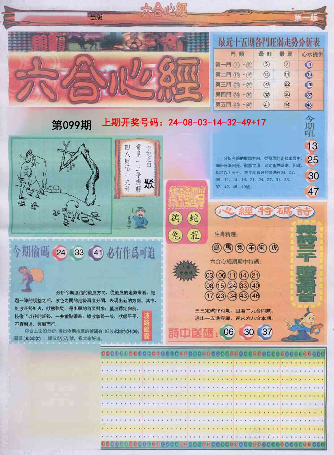 099期六合心经A[图]